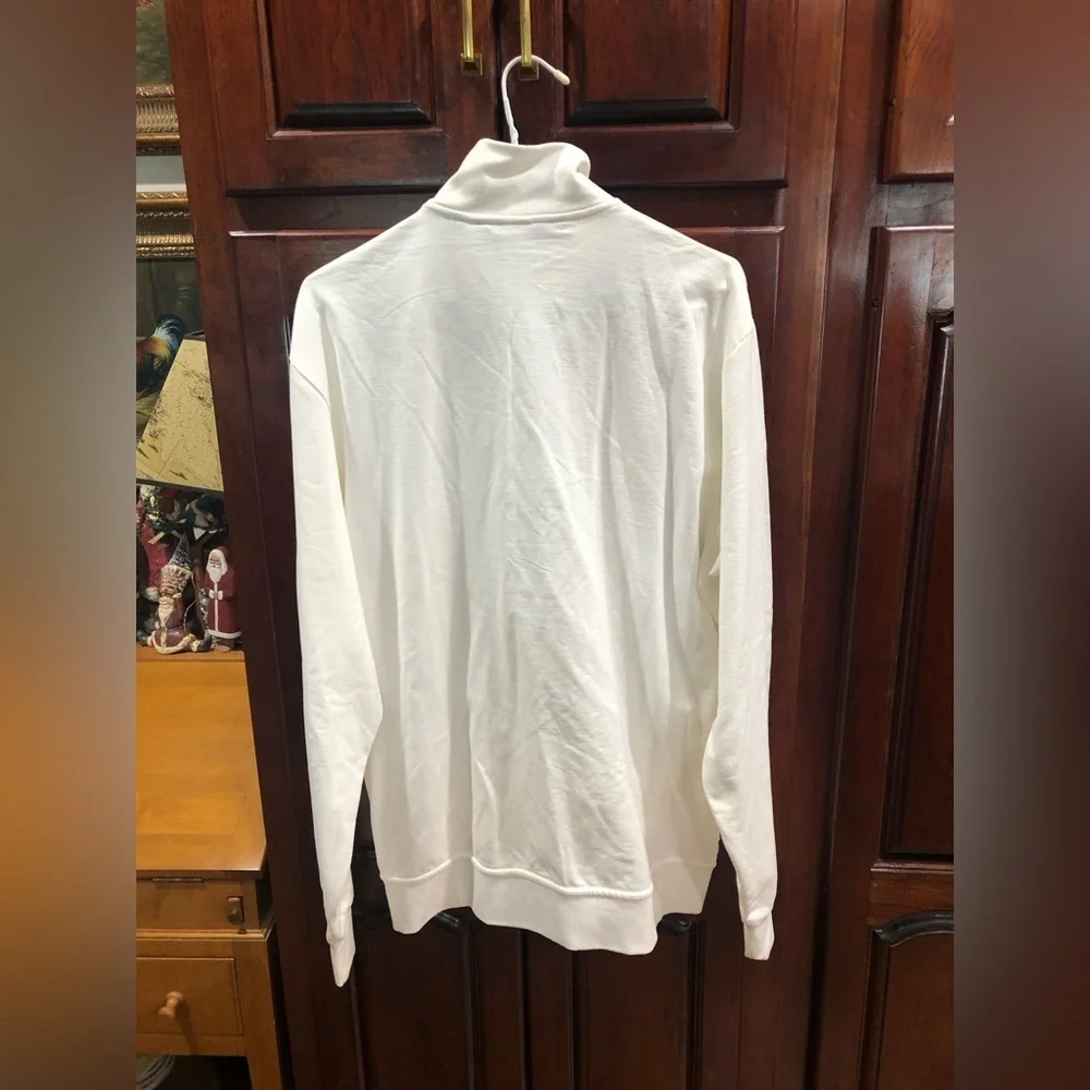 NWT Polo Golf by Ralph Lauren White Full Zip Jacket Sz M - Picture 6 of 7